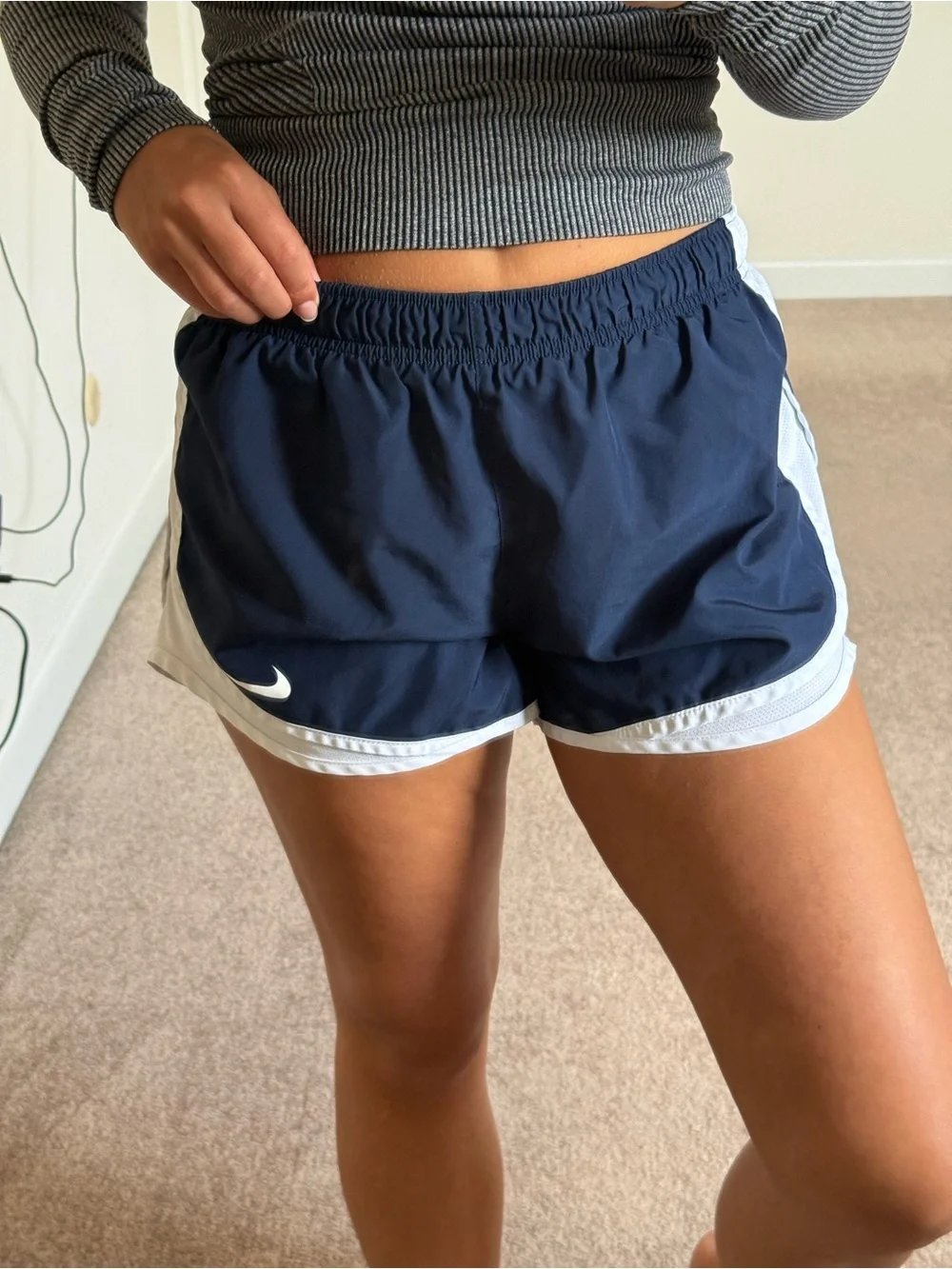 Nike navy shorts